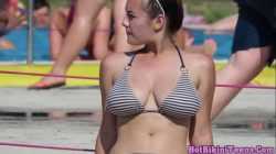 Thong Ass Big Latina Bikini Beach Voyeur Spycam