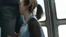 teen girl fucked in public bus